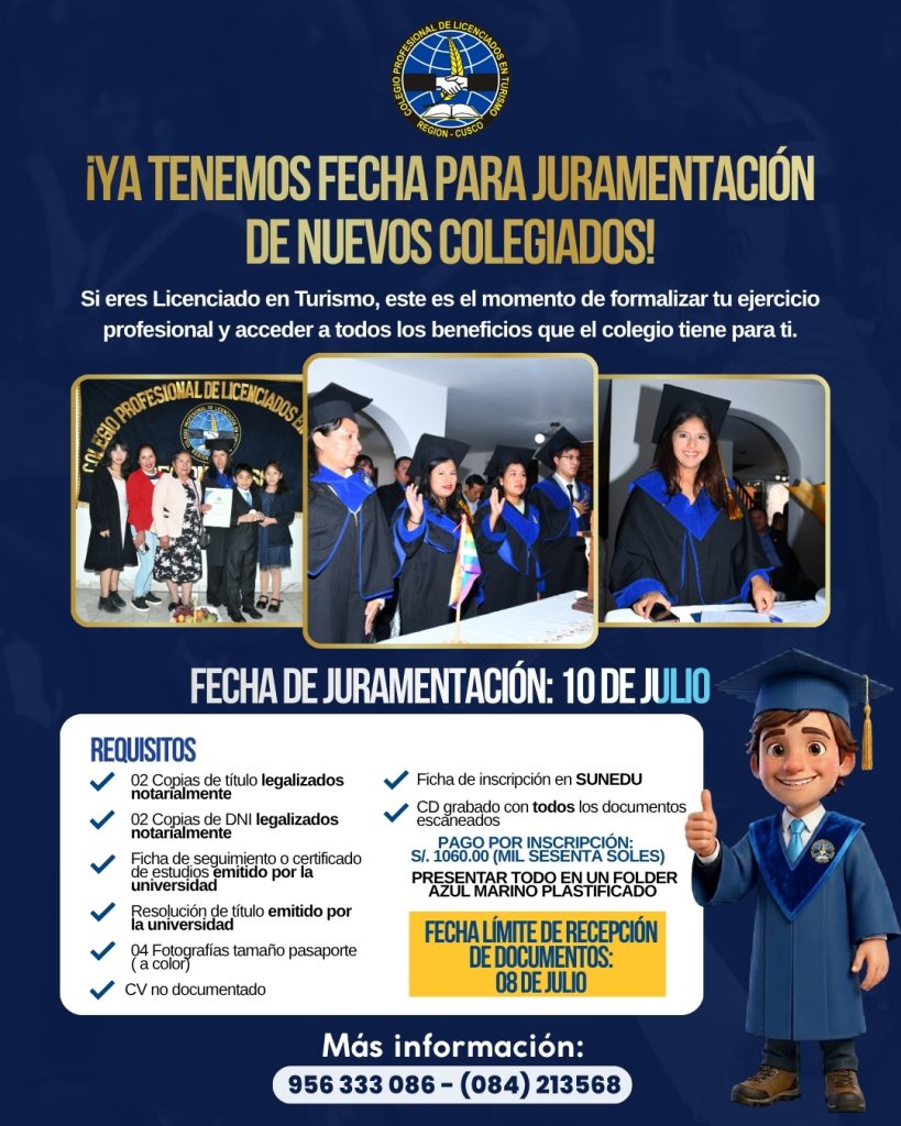 JURAMENTACION JULIO 2026